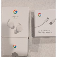 Google Pixel Buds A-Series Box  USB-C Cable Original Packaging BOXES ONLY