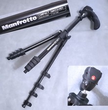 Manfrotto compact MKC3-H01 camera tripod quick release pistol grip