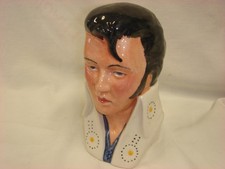 ELVIS PRESLEY  medium Manor Collectables  "Vegas" Toby Character Jug/bust 5.5"
