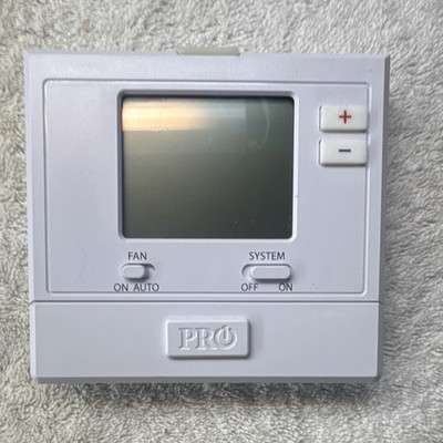 PRO Non-Programmable Digital Wall Thermostat LCD Display Heat/Cool/Off White