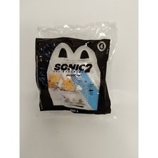 Sonic the Hedgehog 2 McDonald's Happy Meal Toy 4 Tails NEW SEALED