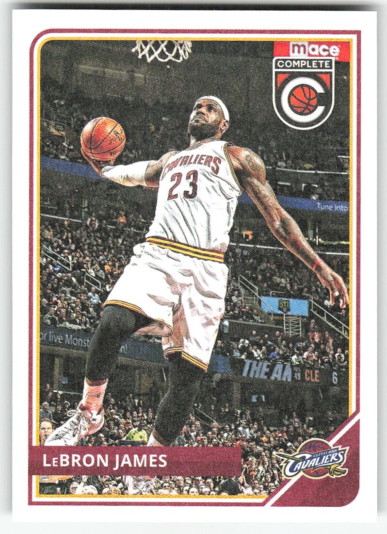 2015-16 Panini Complete #53 LeBron James BASKETBALL Cleveland Cavaliers
