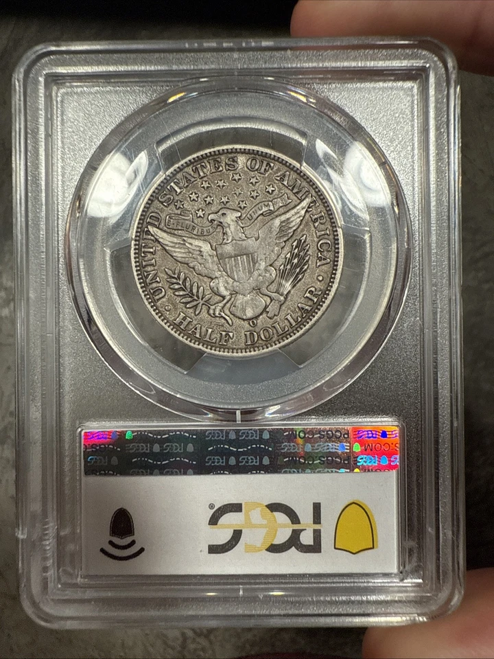 1901-O Barber Half Dollar PCGS VF30 CAC - Image 2 of 4
