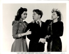 RL109B Original Photo ANN RUTHERFORD LEWIS STONE DIANA LEWIS 1940 ANDY HARDY