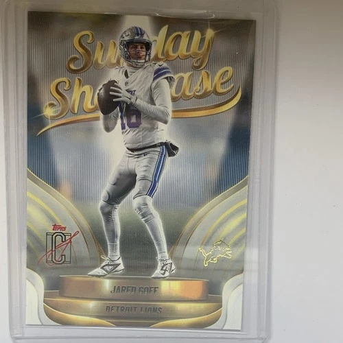 2025 Topps Signature Jared Goff Base (RAW)