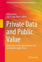 Private Data And Public Value: Governance, Green Consumption, And Sustainab