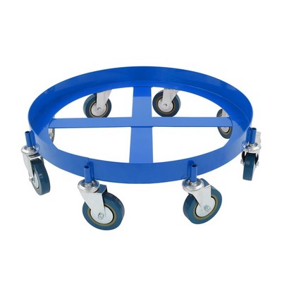 2000lbs Schlagzeug Dolly Fasswagen Schwerlast-Fasswagen Mit Rädern 62x20cm Blau