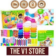 Ultimate DIY Slime Kit for Kids 5-12  Perfect Christmas Party Favor Set