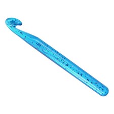 Large Crochet Hooks 15mm Ergonomic Knitting Plastic Crochet Hooks Blue