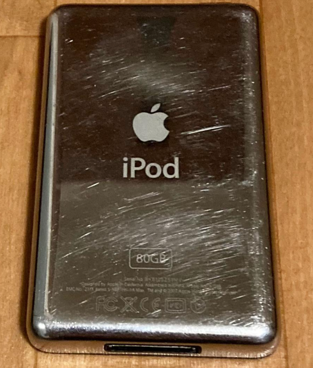 Apple IPod Classic 6th Generation 80GB MB147J Black Good Condition