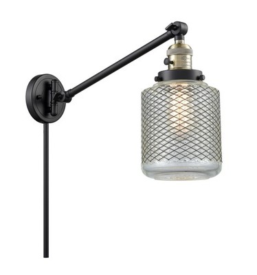Innovations Lighting 237 Stanton Stanton 1 Light 25'' Tall - Black / Antique
