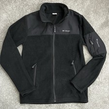 Columbia Mens Steens Mountain Tech Ii Full Zip Fleece Jacket Sz S Nylon-twill E