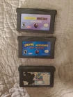 Nintendo Game Boy Advance Games Lot Of 3 Super Mario World