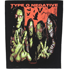 Type O Negative Patch Halloween Band Members Rock Band Album XL DTG Printed Sew