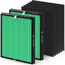 2 Pack 150 True Filter Replacement Sets for Coway Airmega 150 Air Purifier 2
