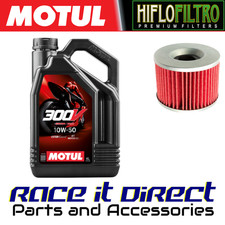Oil and Filter for Kawasaki KZ1000 P Police 1991-2002 MOTUL 300V & Hiflo