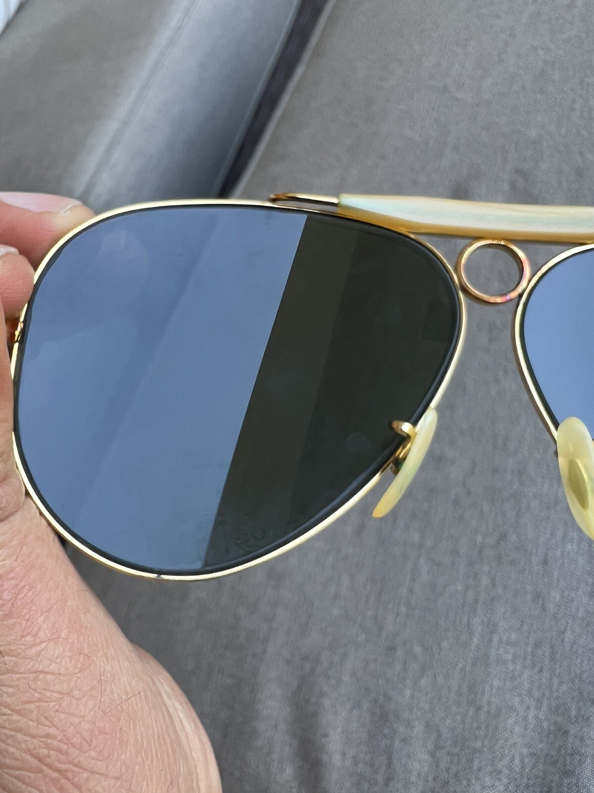 Vintage RayBan Aviator Shooting Glasses (Bausch & Lomb lenses) eBay