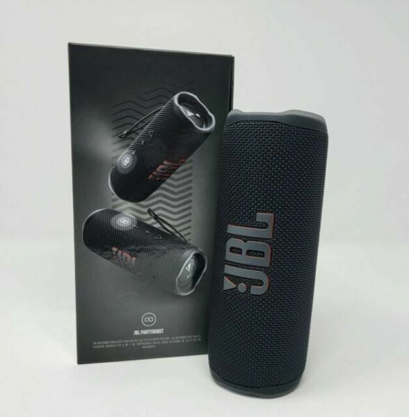 JBL Flip 6 Portable Bluetooth Portable Speaker System - Black for