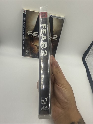 F.E.A.R. 2 Project Origin PS3 SUPER RARE SEALED Game Manual MA15+ FEAR 2 PS3 - Picture 6 of 7