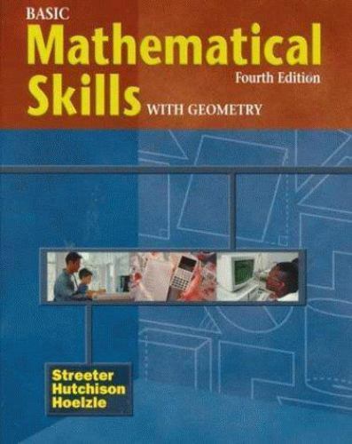 Basic Mathematical Skills with Geometry by Streeter, James - Picture 1 of 1