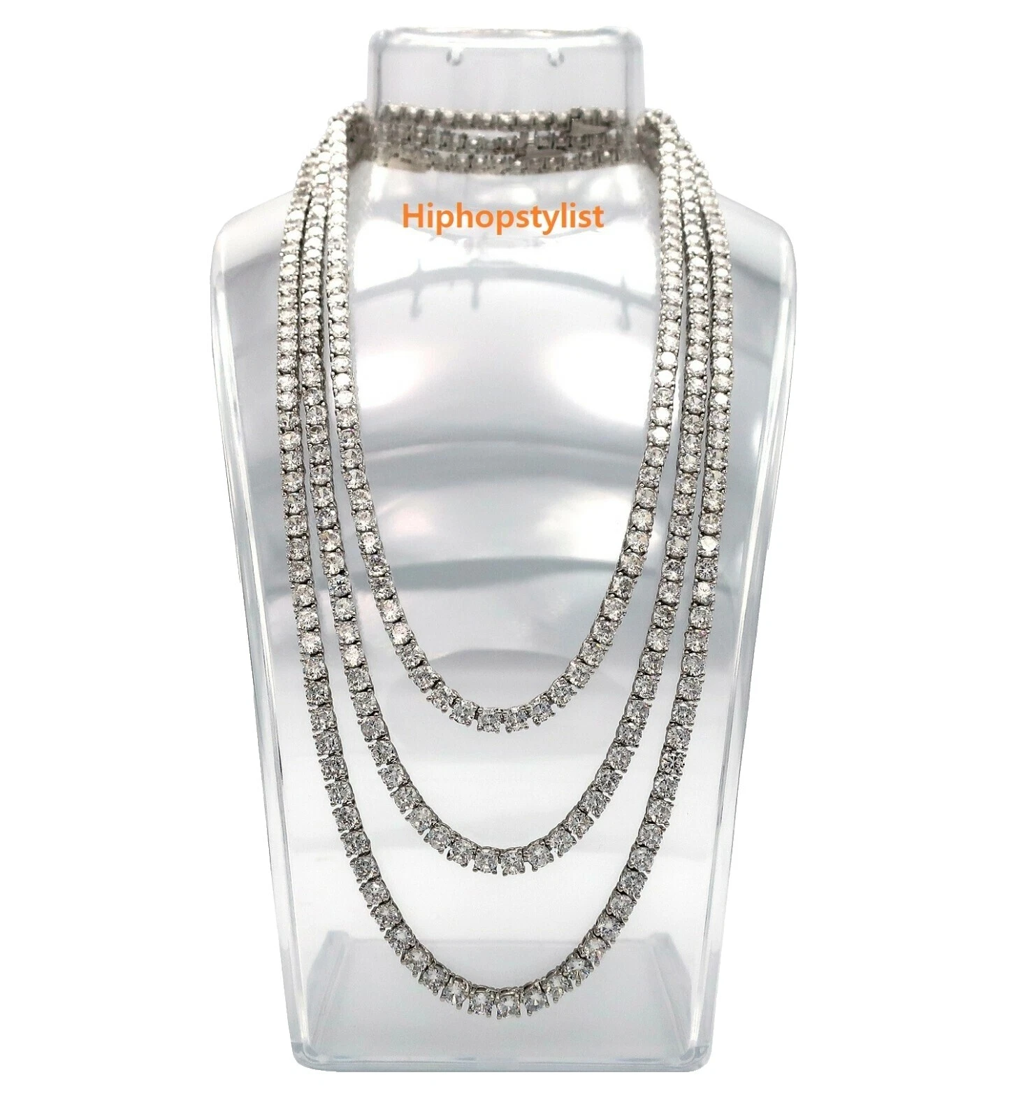 Collares y colgantes de tenis de latón para hombres