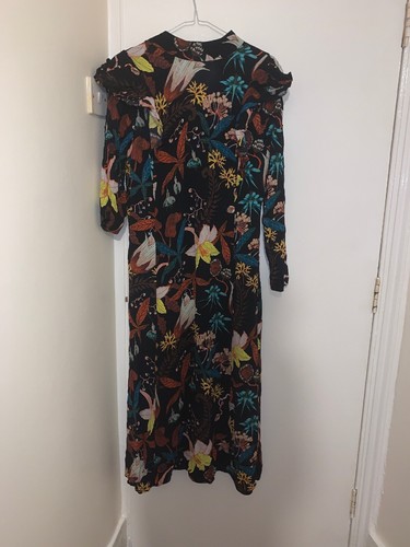 H\u0026M Long Sleeve Floral Maxi Dress | eBay