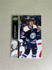 Adam Boqvist 2021-22 Upper Deck #552 Blue Jackets