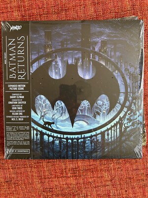 BATMAN RETURNS (MONDO EXPANDED SOUNDTRACK) [3 X COLOURED VINYL] NEW & SEALED