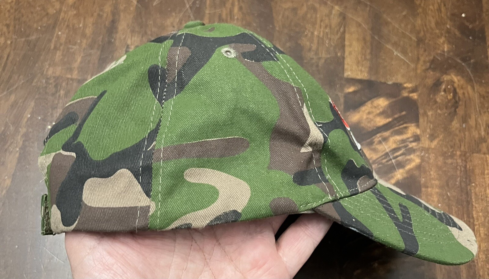 Coors Light Camo Pattern Adjustable Strapback Bas… - image 2