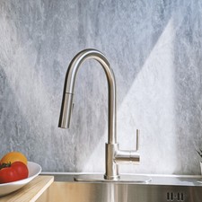 RELIAFLO Pull Down Kitchen Faucet in PVD Satin Nickel - D60719-02