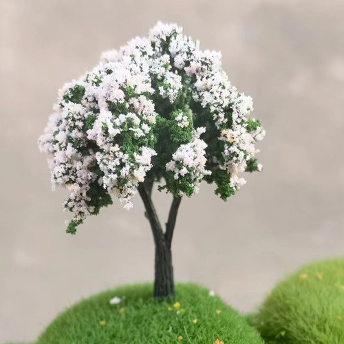 5 Stck. HO/OO Maßstab Saison Blumen Bäume Miniaturen Lot Garten Straße Pflanzen Landschaft - Bild 19 von 30