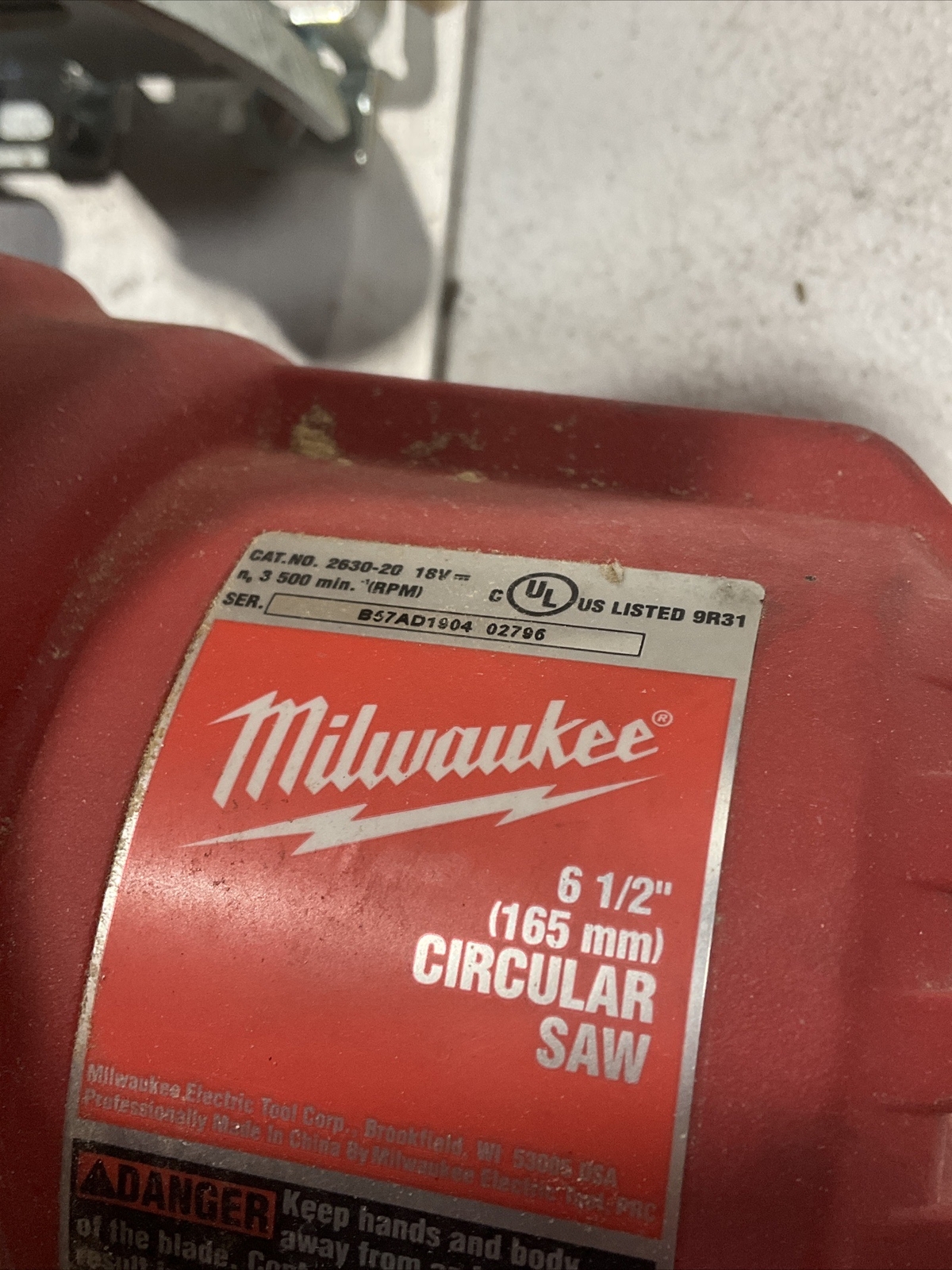 FOR PARTS Milwaukee M18 Circular Saw (263020) 349361294377 eBay