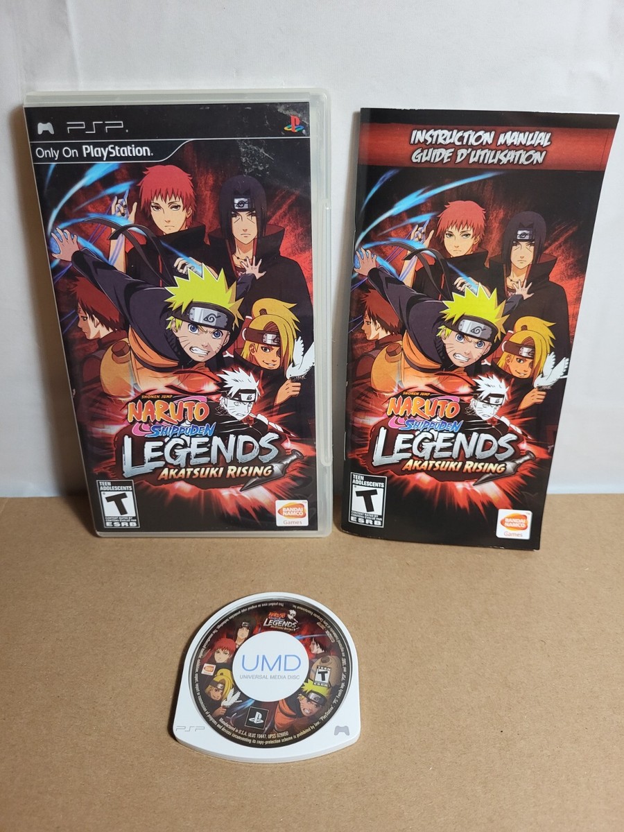 Naruto Shippuden Legends Akatsuki Rising PSP | eBay