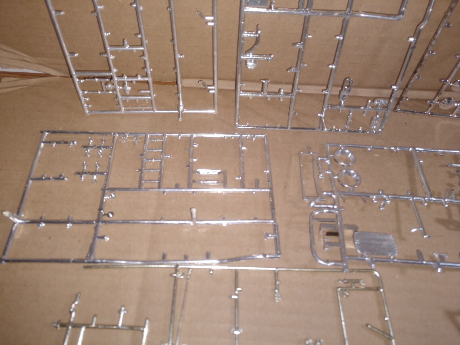 AMT Revell monogram 1/24 1/25 Assortment Chrome Junkyard Plastic Model ...