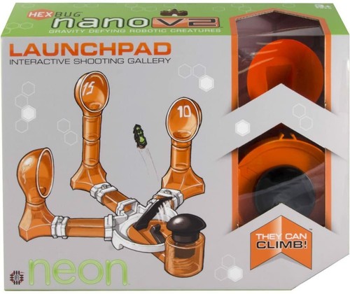 Roboter Spielzeug V2 Neon Launchpad Kinder Spielbahn Nano Katapult Hexbug - Bild 2 von 2