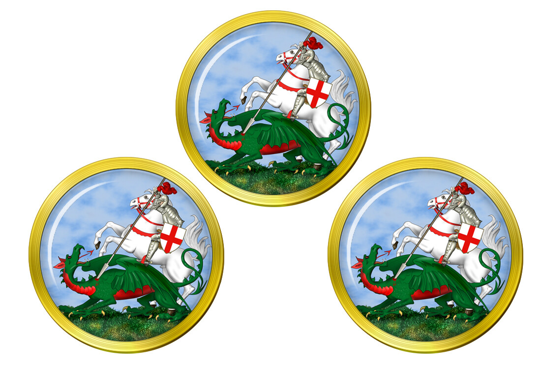 St. George and the Dragon Golf Ball Markers