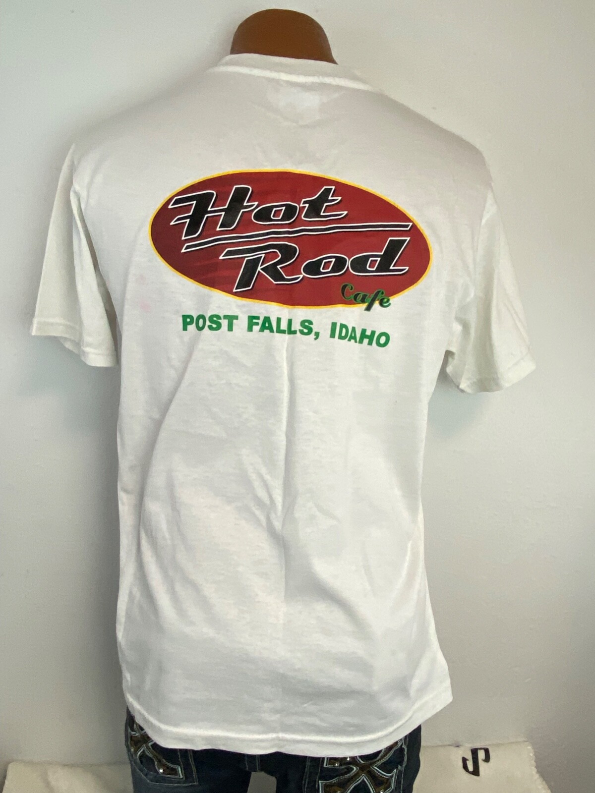 Hot Rod Cafe Post Falls, Idaho Vintage Hanes T Shirt … Gem