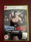 xbox 360 WWE SMACKDOWN VS RAW 2010 Game (Works On US Consoles) REGION FREE