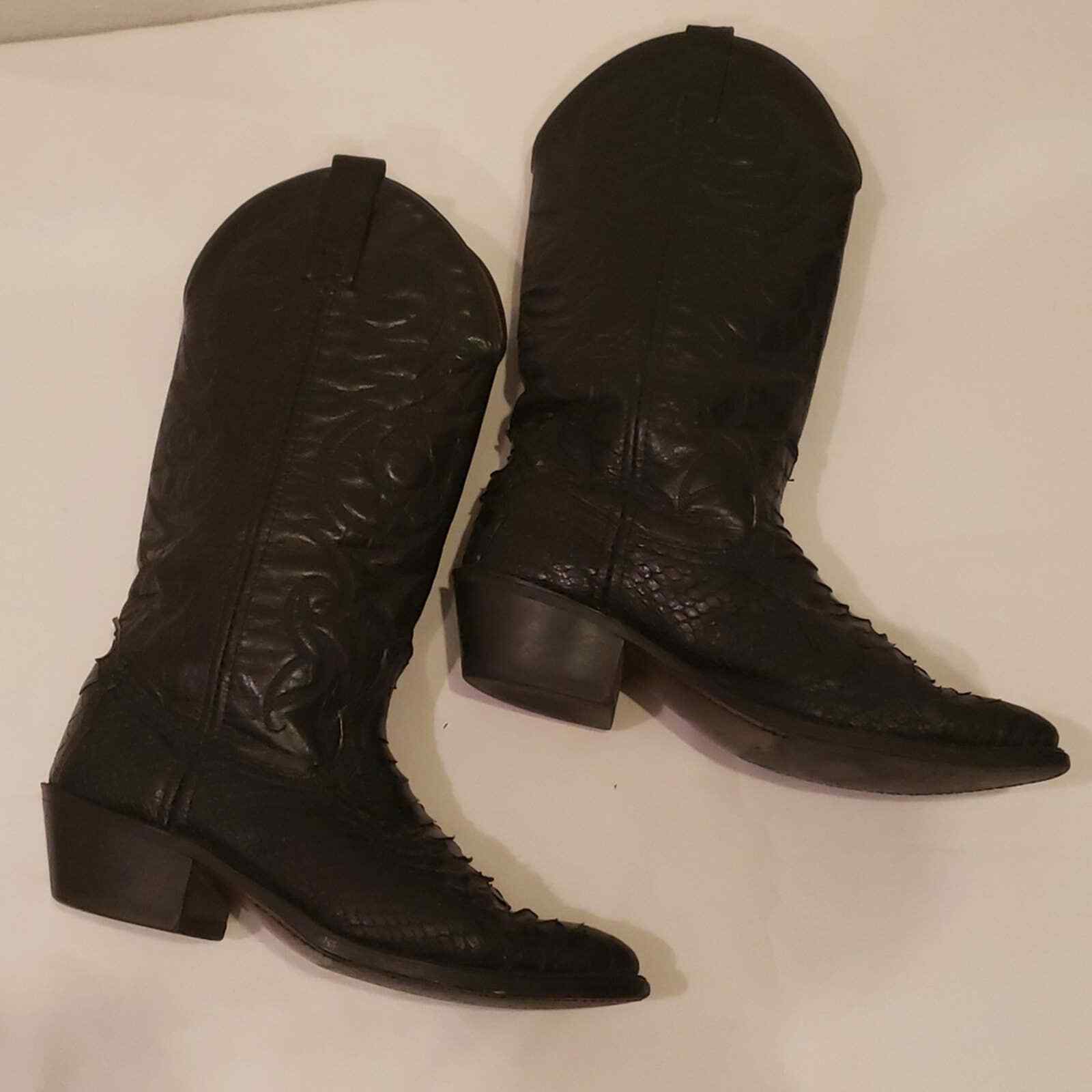 Women's, Western Python Snakeskin  front / Leathe… - image 1