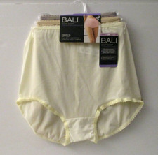 BALI womens panties 3-Pair Skimp Skamp stretch brief size 6/M