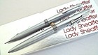 Vintage Sheaffer Jeweler band silver plated Ball Pen 0.9 mm Pencil Boxed USA NOS — photo 10
