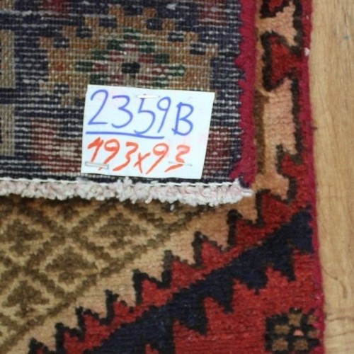 OLD WOOL HAND MADE PERSIAN ORIENTAL FLORAL RUNNER AREA RUG CARPET 193 X 93CM - Picture 11 of 11