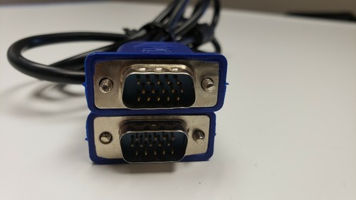 6 FT DB15 15 Pin Monitor Cable Male M/M for Apple Mac Windows VGA Video Display - Picture 4 of 9