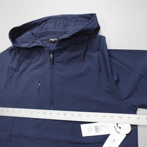 Kenneth Cole Men's Golf Anorak Jacket 1/2 Zip Hooded Water Resistant Lightweight - Picture 9 of 19