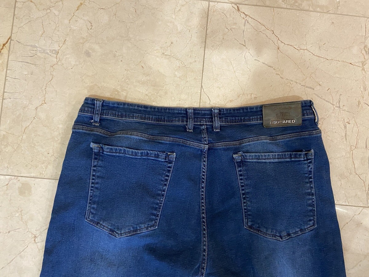 Dsquared 2 Made in Italy Blue Denim Jeans Men Size 48X34 US Dsquared 2 Made in Italy Blue Denim Jeans Men Size 48X34 US
