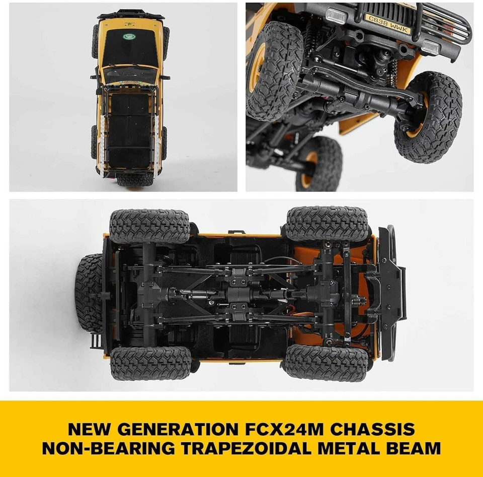 FMS Masters RC 1:24 FCX24M Land Rover Camel Trophy Edition RTR Foto 4 de 4