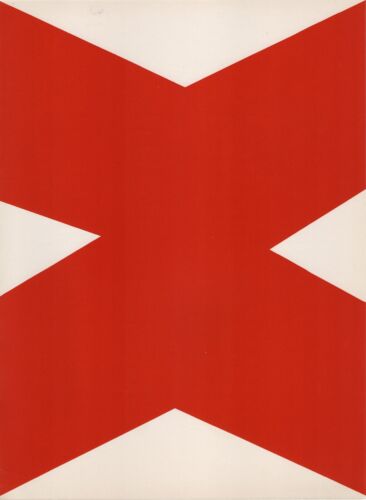 1958 ELLSWORTH KELLY ORIGINAL Color Lithograph Abstract Composition FRAMED COA - Picture 2 of 3
