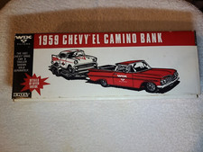 Ertl Wix Filters Limited Edition 1959 Chevy El Camino Bank 1:25 Red Diecast Car
