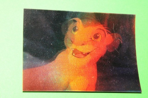 1994 THE LION KING SERIES 1 LENTICULAR HOLOGRAM INSERT 2 CARD SET DISNEY MOVIE - Picture 11 of 24