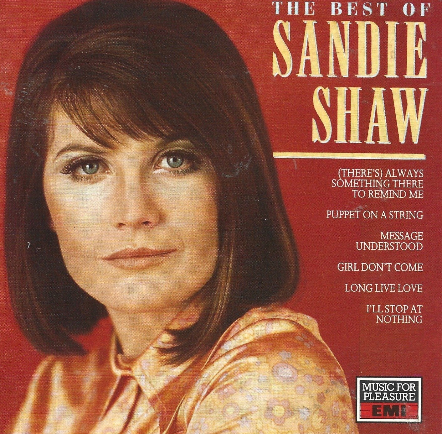 SANDIE SHAW - 'THE BEST OF SANDIE SHAW (1991 CD)'.